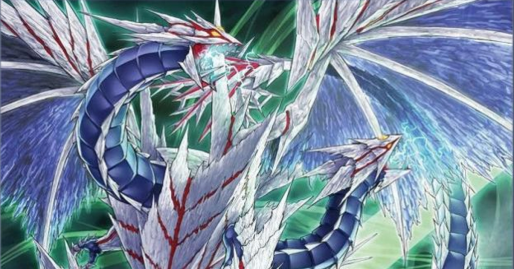 Trishula, Zero Dragon if the Ice Barrier, from one of the best decks for new players in Yu-Gi-Oh!