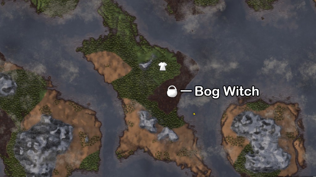 Valheim The Bog Witch NPC Map Icon