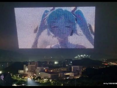 Watch the Hatsune Miku Record-Breaking Drone Show