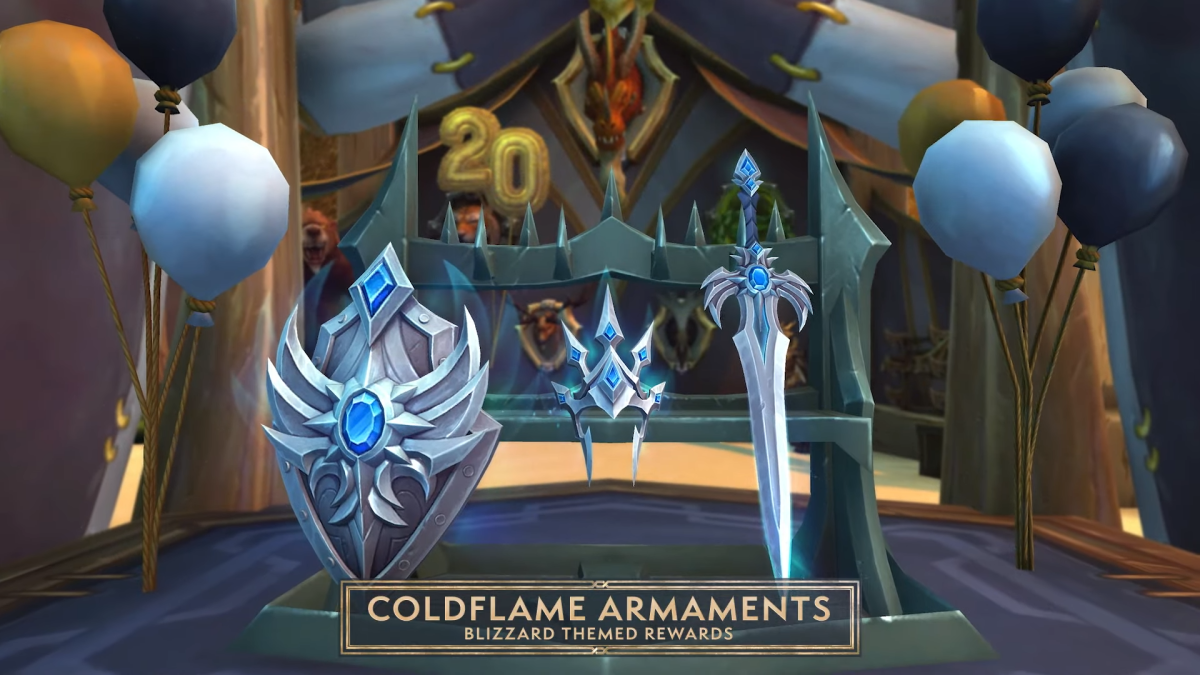 WoW World of Warcraft anniversary coldflame items