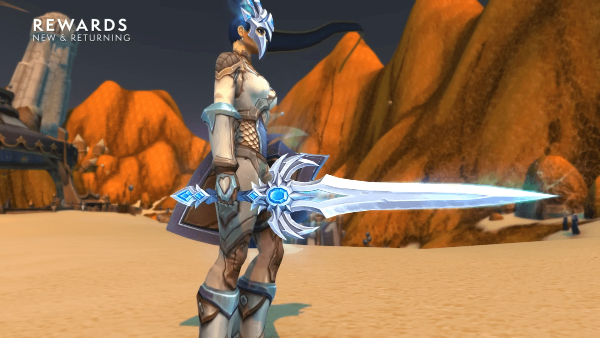 WoW World of Warcraft anniversary coldflame  sword