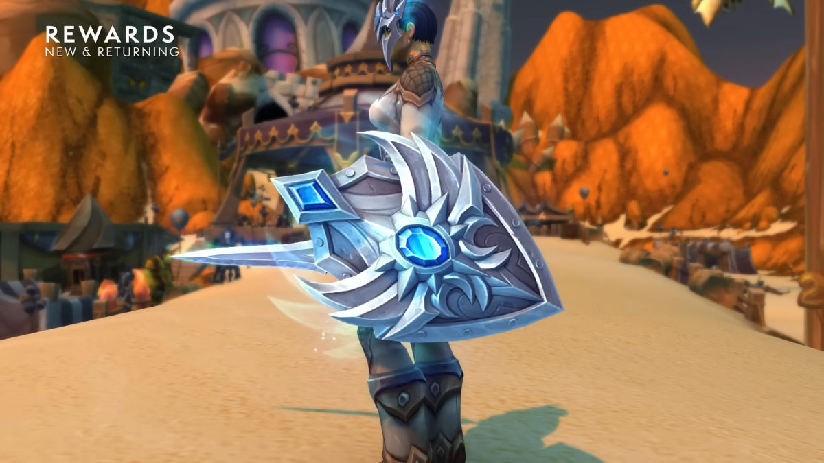 WoW World of Warcraft anniversary coldflame  shield