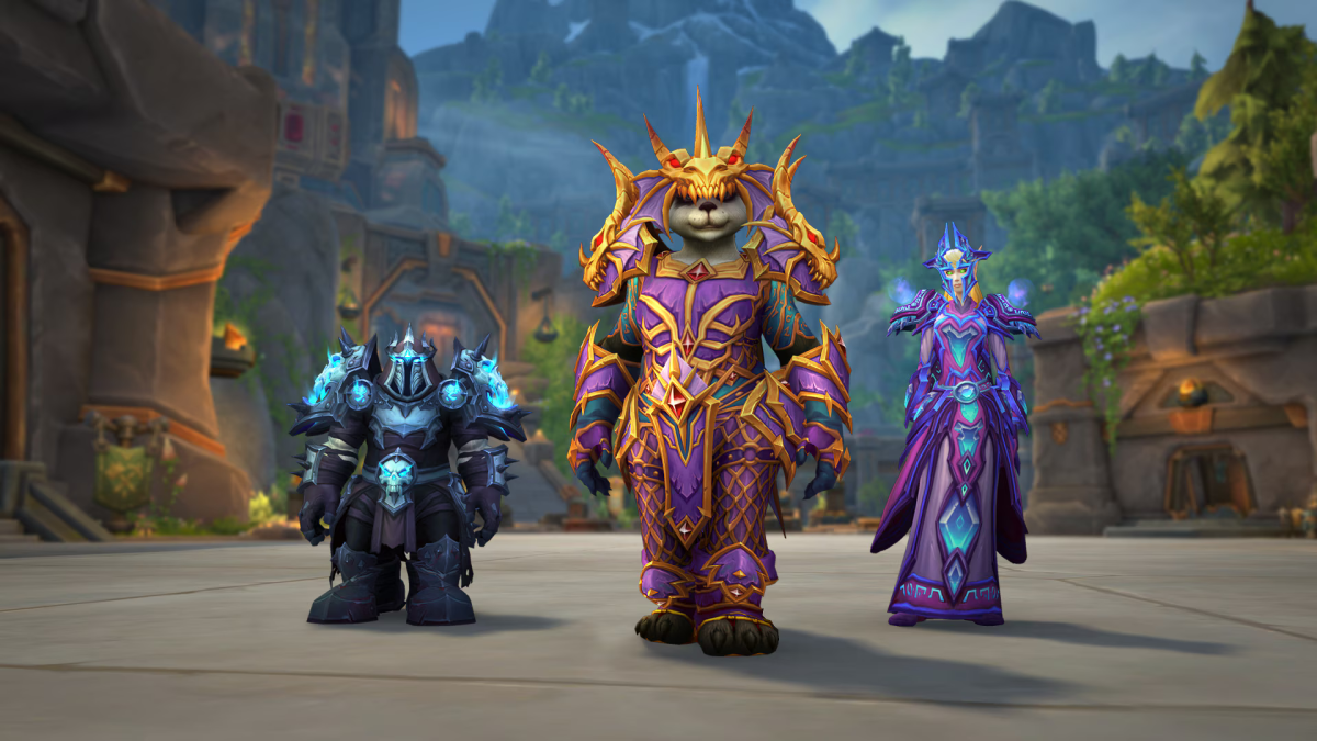 WoW World of Warcraft anniversary tier set  death knight hunter mage