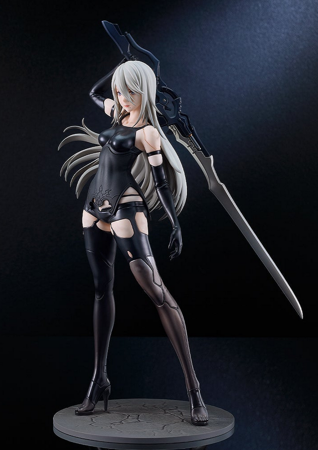 NieR Automata A2 Figure Poses With Her Sword