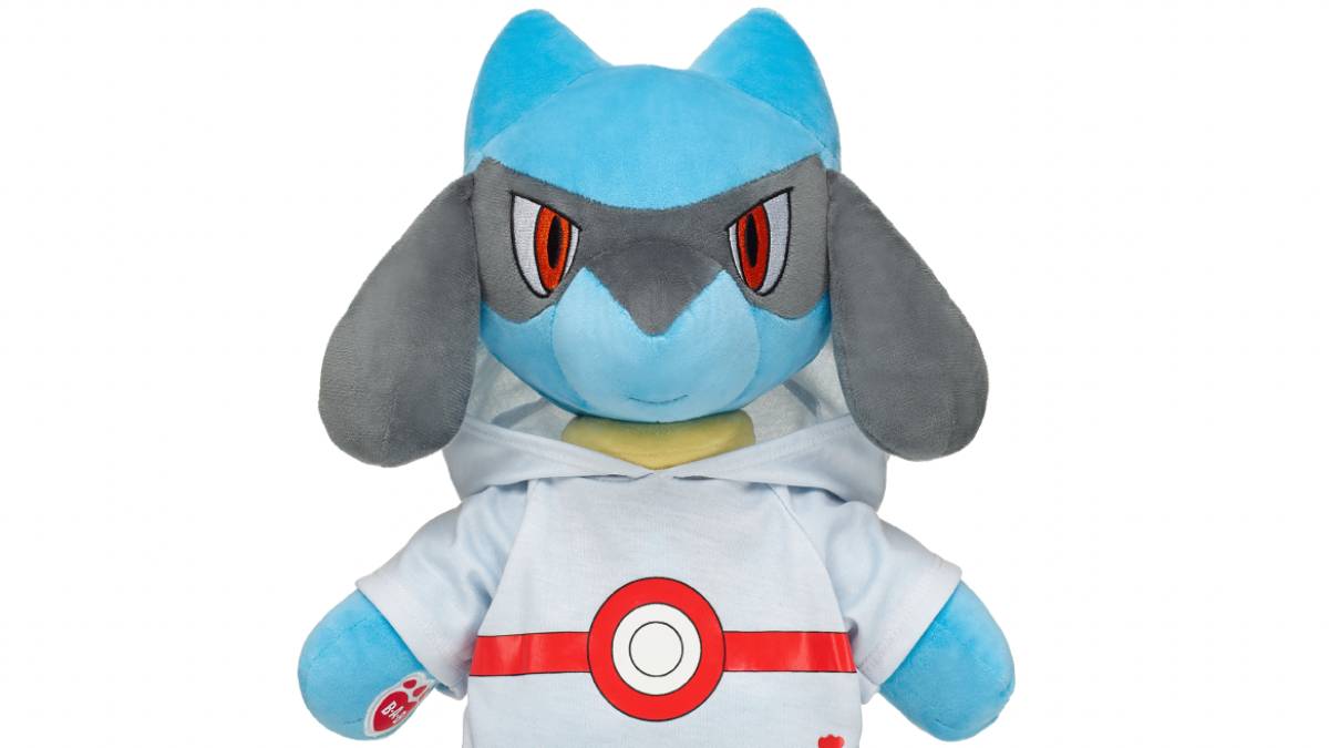 Build-a-Bear Riolu Pokemon Plush Is an Online Exclusive