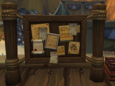 Celebration Crate Clue Board