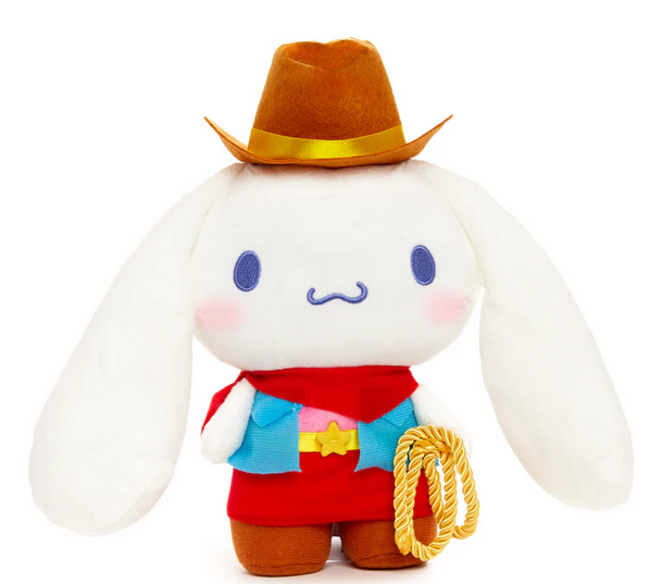 Плюшевая коллекция Western Rodeo Sanrio одеты как ковбои