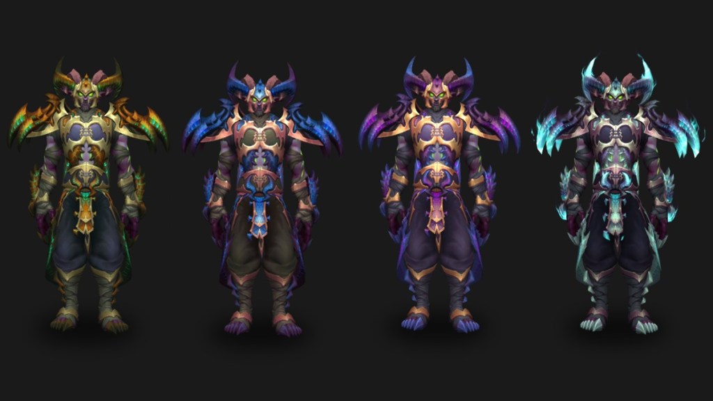 Demon Hunter The War Within Season One Tier Sets