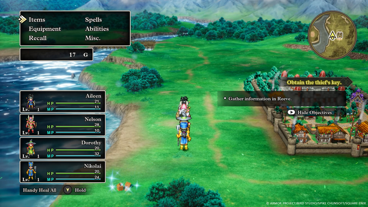 Dragon Quest 3 HD-2D Remake Hint System Explained