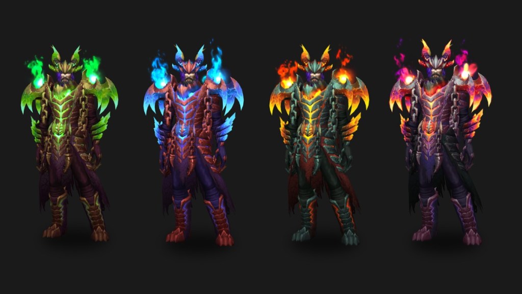 Evoker The War Within Season One Tier Sets