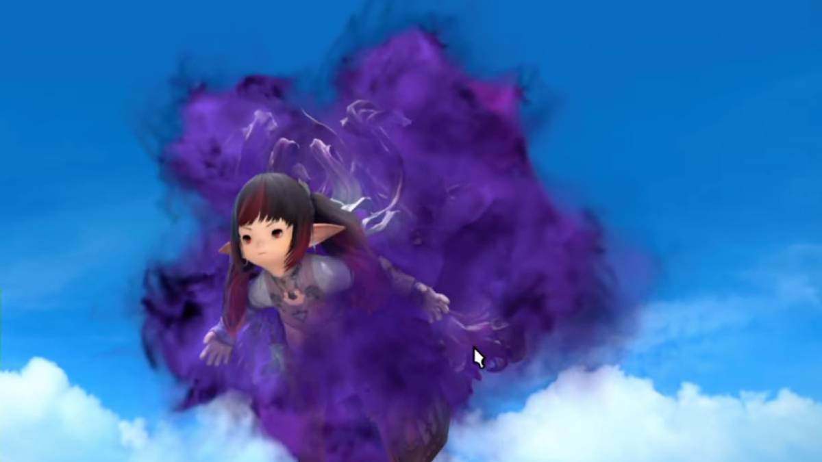 FFXIV Cloud of Darkness (Chaotic) Mount Turns You Into It