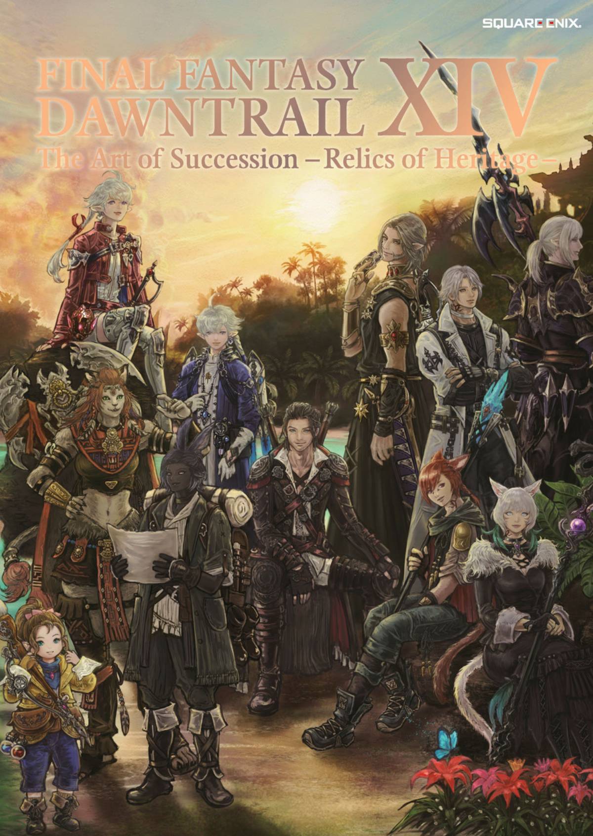 FFXIV Dawntrail Art Book Comes With Erenville Minion