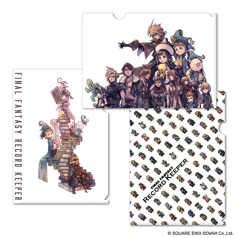 Final Fantasy Record Keeper Character Merchandise Appears