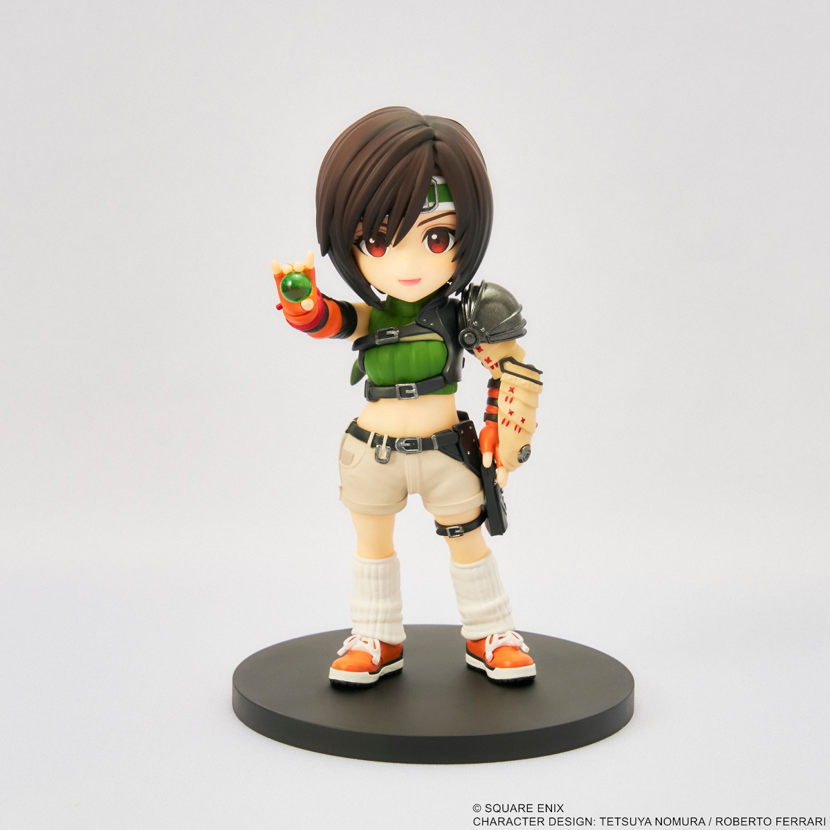 Final Fantasy VII Rebirth Adorable Arts chibi figures - Yuffie Kisaragi with Materia