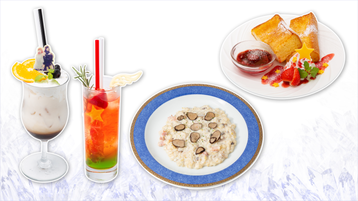 Final Fantasy XIV FFXIV Starlight Celebration menu at Eorzea Cafe