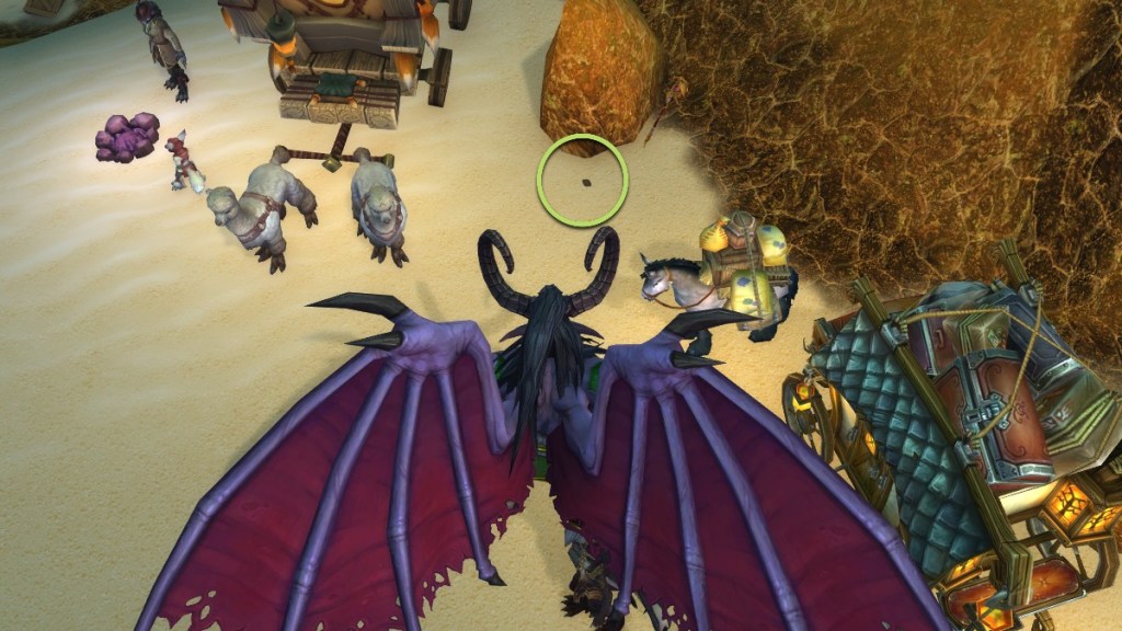 Four of Earth circled next to Dolly and Dot. Illidan is also here for some reason