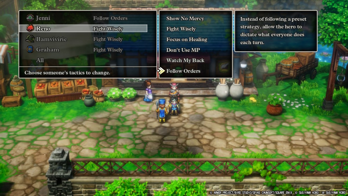 How to Control Characters in Battle in Dragon Quest 3 HD-2D Remake