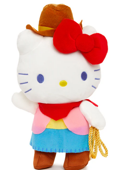 Плюшевая коллекция Western Rodeo Sanrio одеты как ковбои