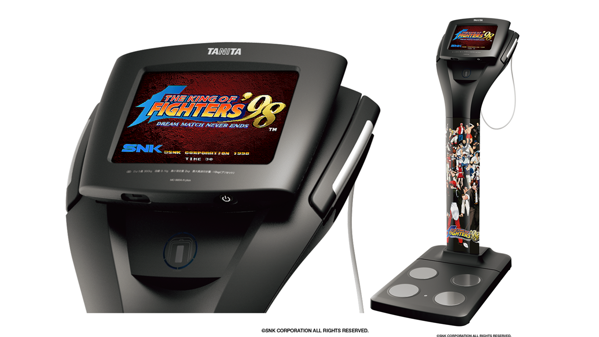 KOF '98 Body Monitor Lets You Check Your Health and Play