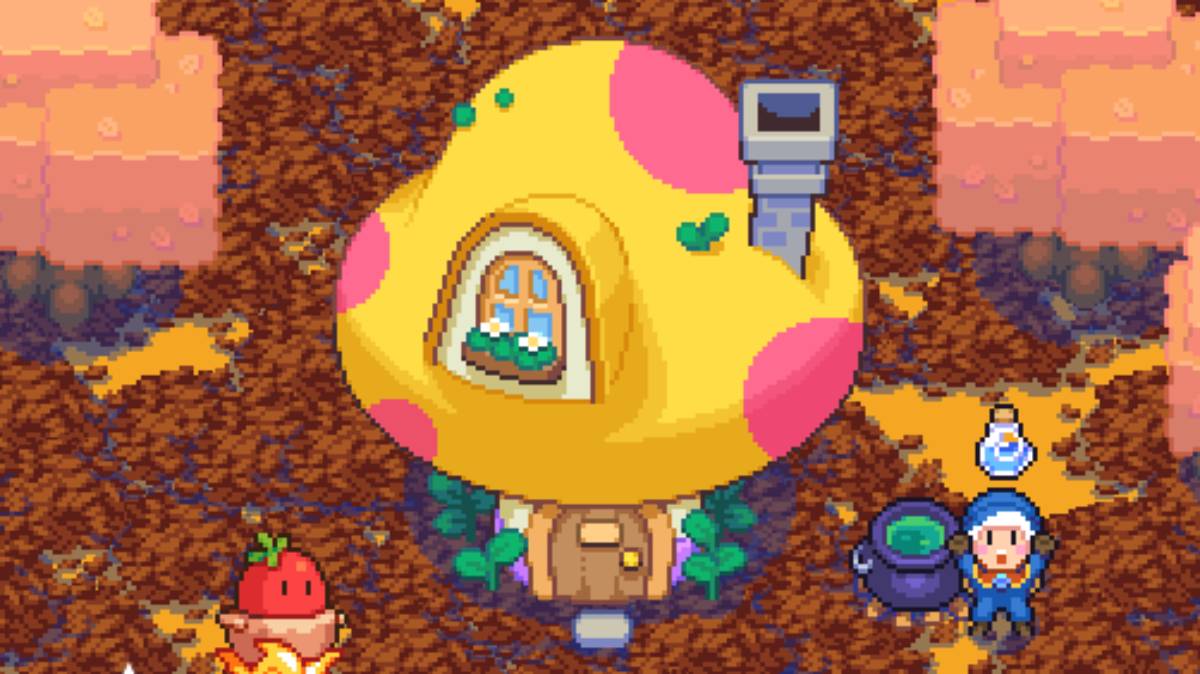 The new Moonstone Island update adds an extra Spirit, a mushroom house, and a number of quality of life features.