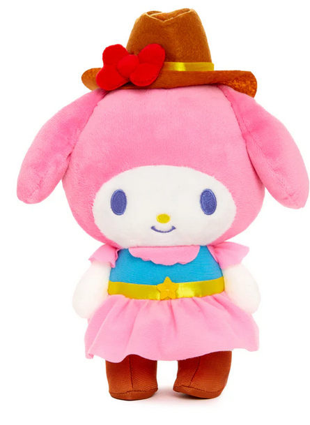 Плюшевая коллекция Western Rodeo Sanrio одеты как ковбои