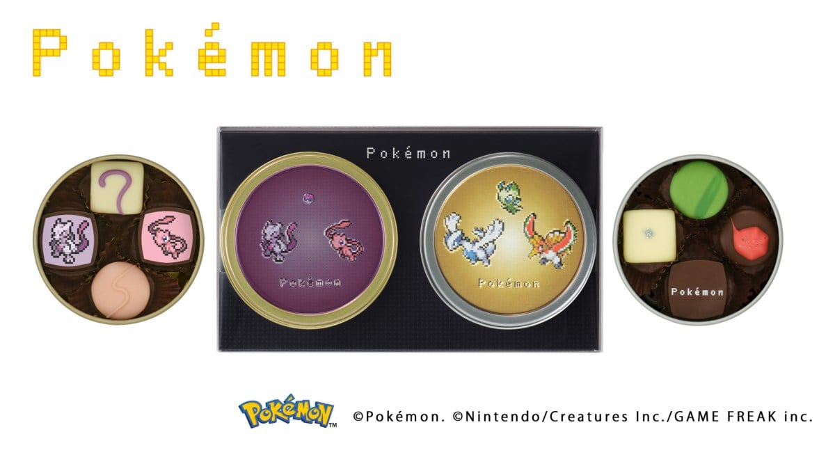 Pokemon Meets Mary Chocolate Sweets Debuts After Christmas