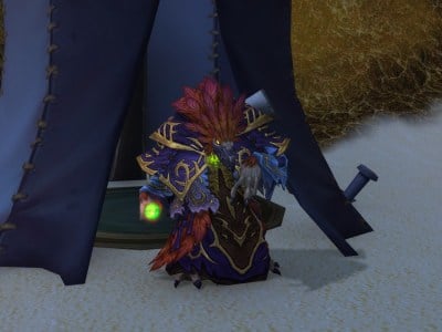 Reshad in WoW's 20th Anniversary area