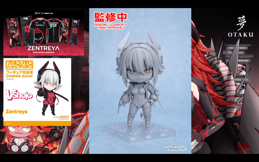 Vshojo's Zentreya Shows NIKKE Nihilister Cosplay Model, Nendoroid  