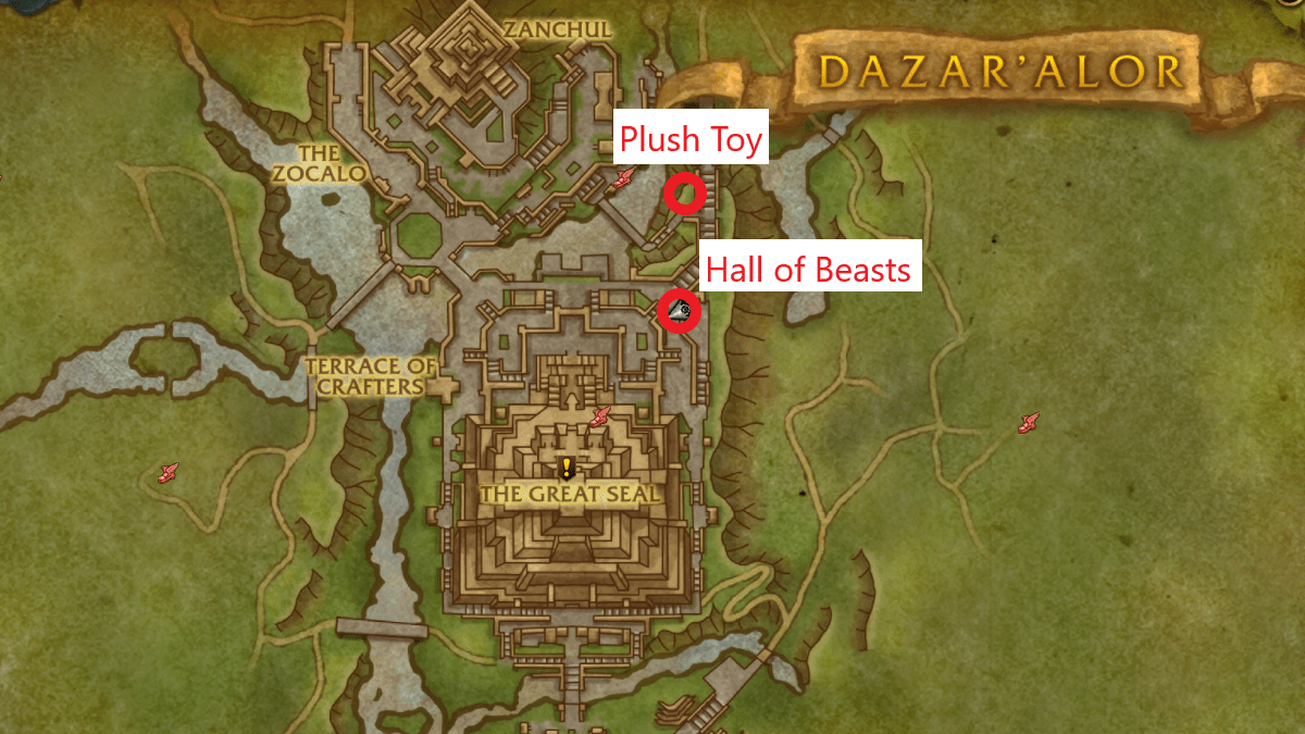 WoW World of Warcraft Toy Rescue dazar'alor toys