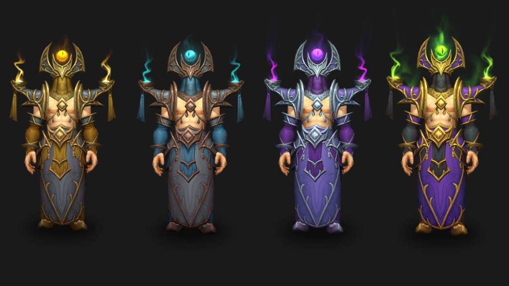 Warlock The War Within Season One Tier Sets