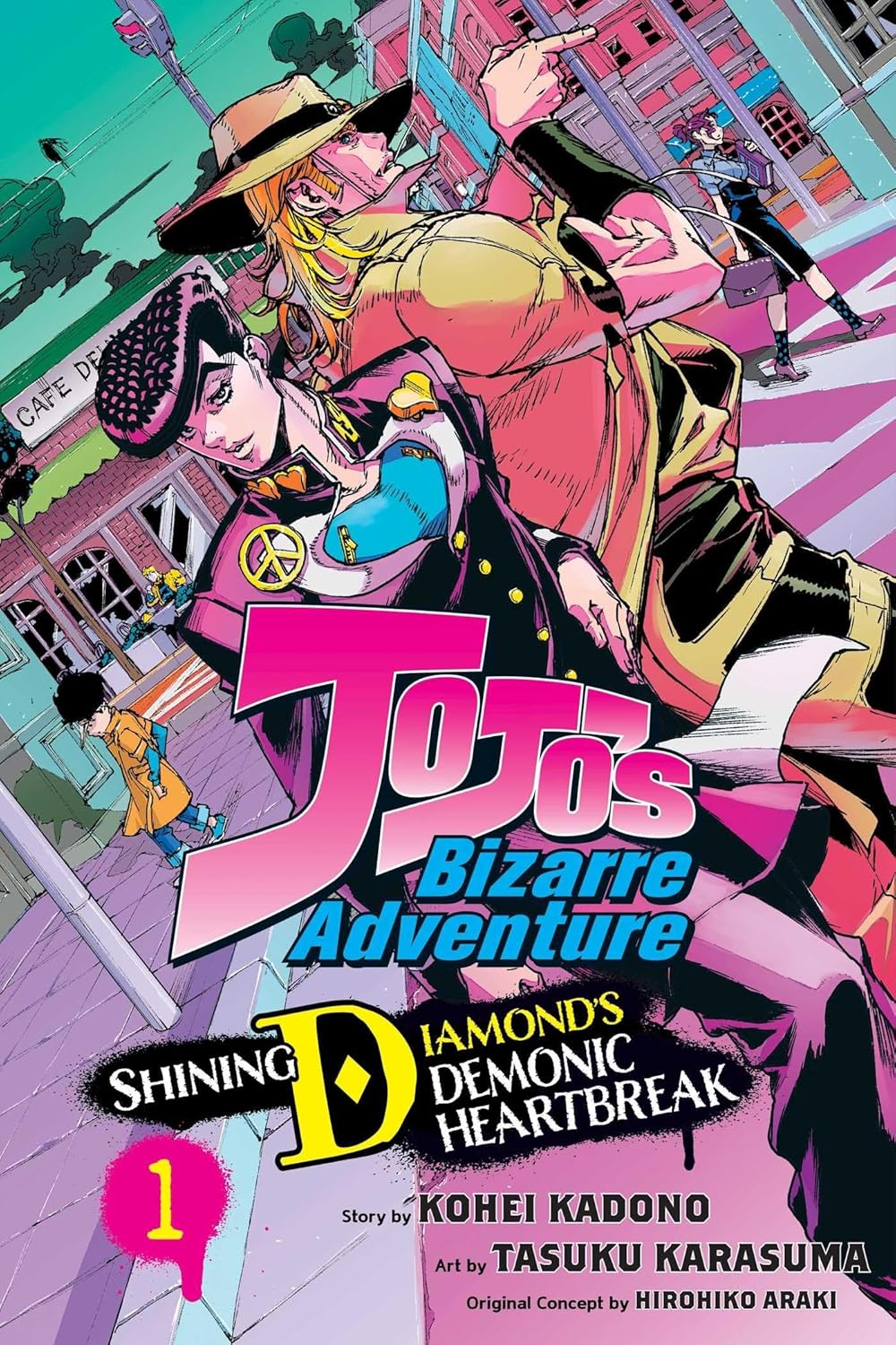 Hol Horse dominates JoJo's Bizarre Adventure: Shining Diamond's Demonic Heartbreak Manga 