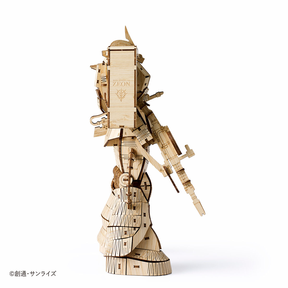 Char Custom Zaku II Bamboo Art wa-gu-mi puzzle - right