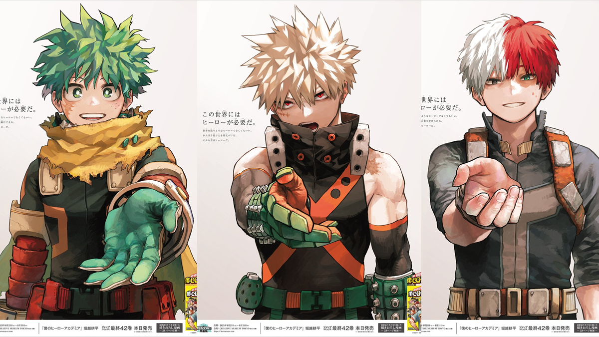 Deku, Bakugo, and Shoto Wanna Hold Hands in My Hero Academia Ads ...