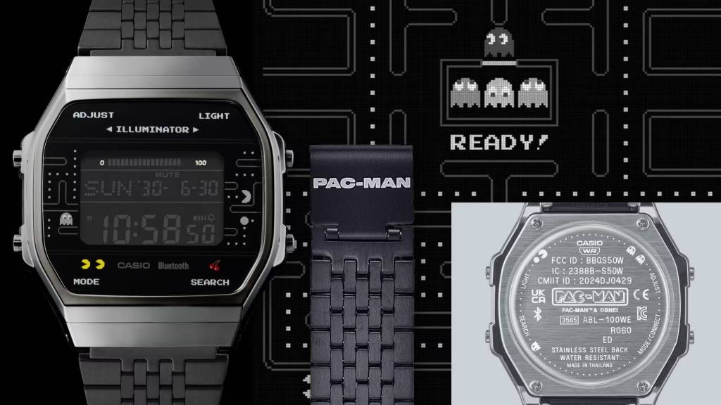 Four Pac-Man Casio Watches Inspired by the Game