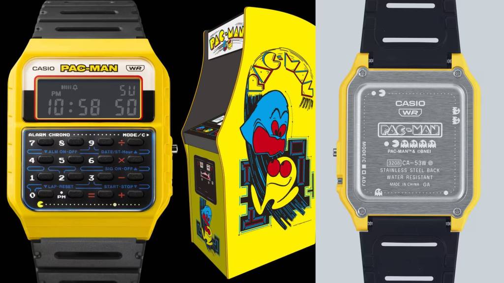 Four Pac-Man Casio Watches Inspired by the Game