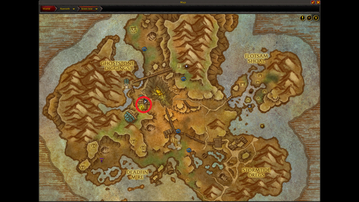 WoW World of Warcraft Siren Isle