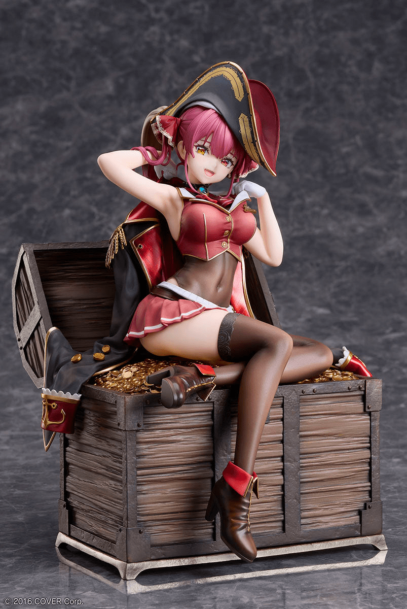 Hololive Houshou Marine scale figure by Coco - full sample with hat