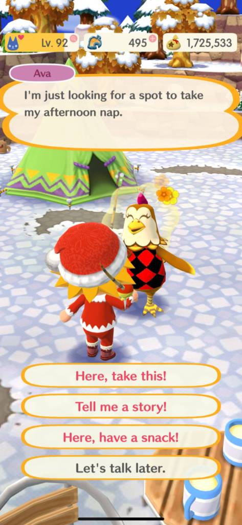 Animal Crossing Pocket Camp Complete - helping out