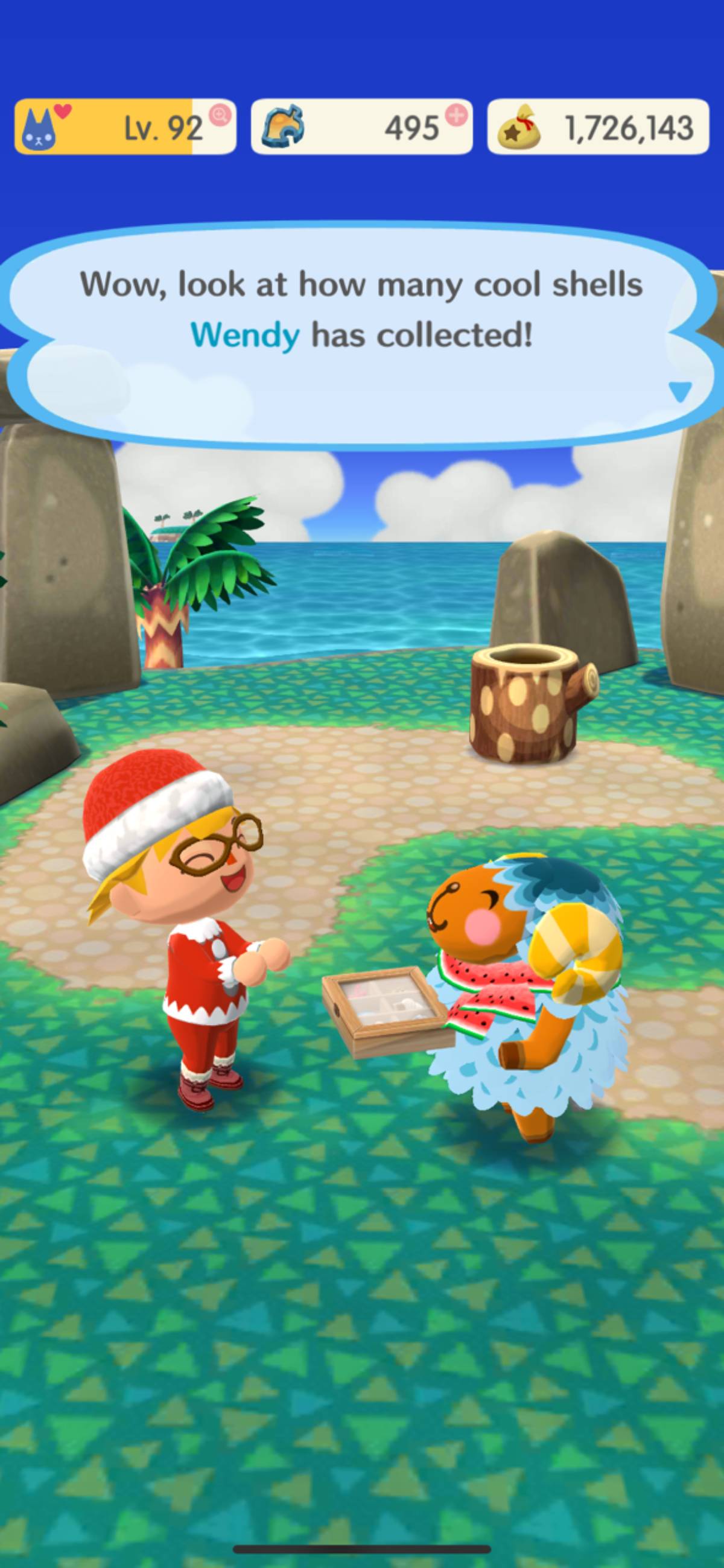 Animal Crossing Pocket Camp Complete - sharing a moment