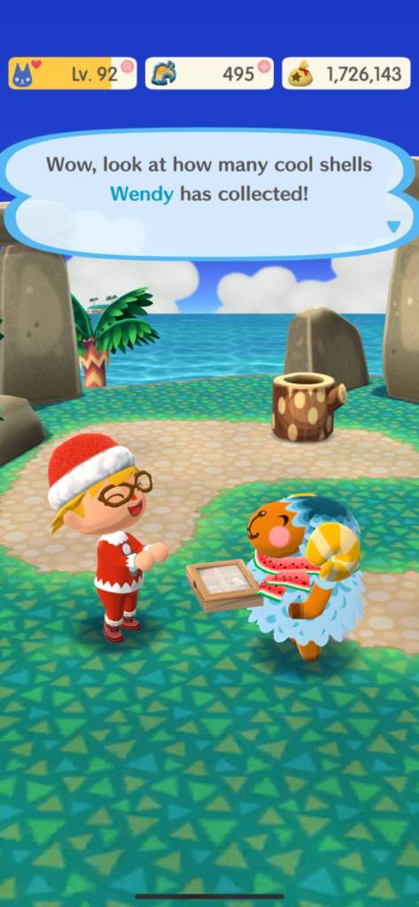 Animal Crossing Pocket Camp Complete - sharing a moment