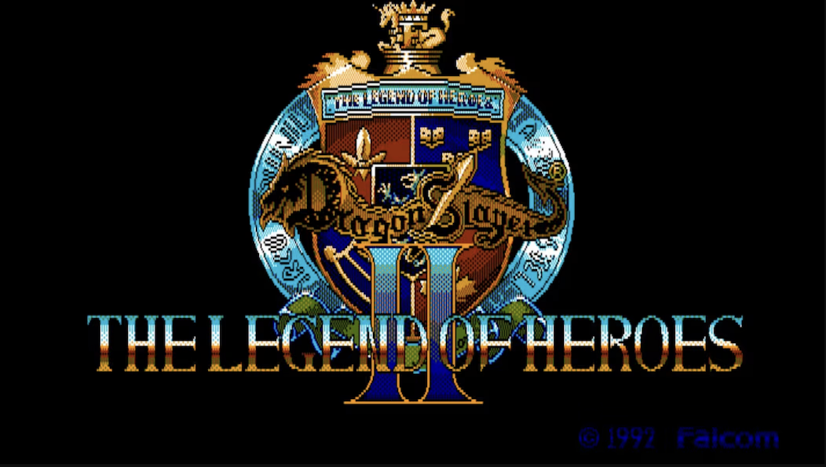 Main Title of Dragon Slayer: the Legend of Heroes II