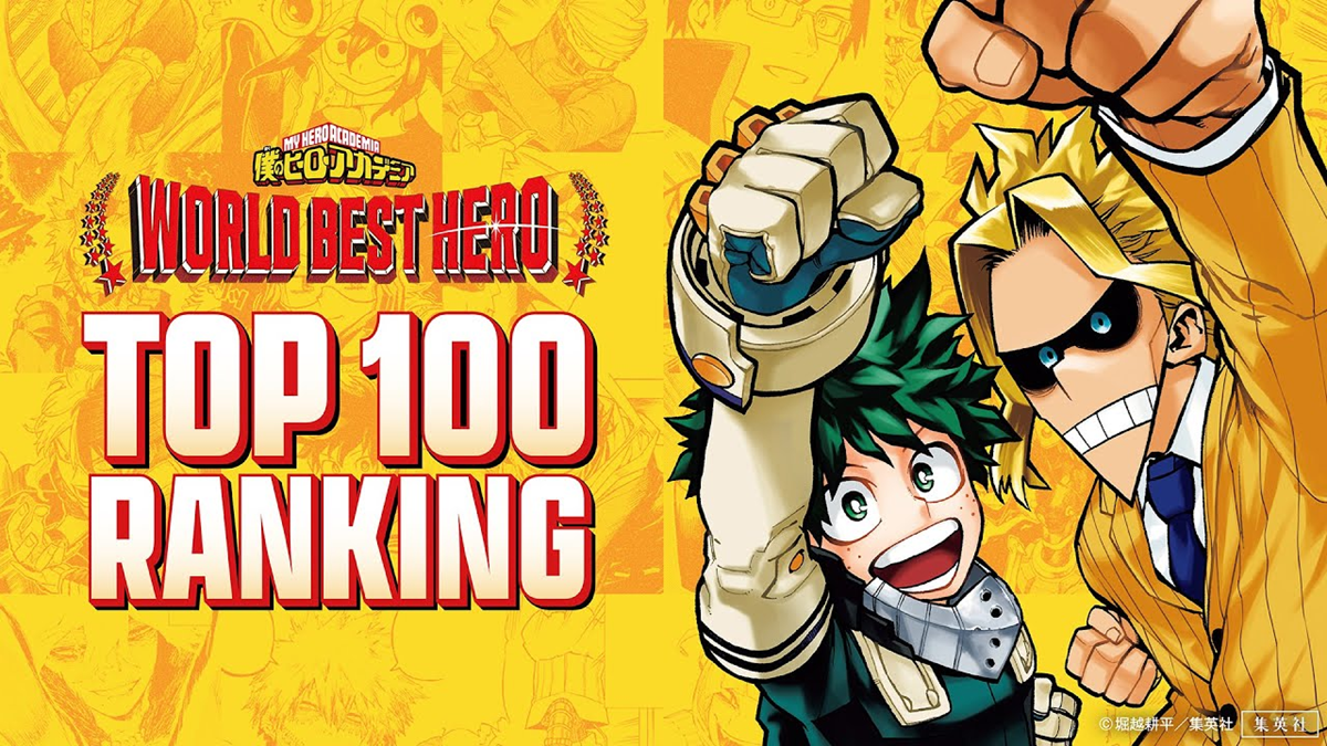 My Hero Academia World Best Hero Top 100 Characters Ranked