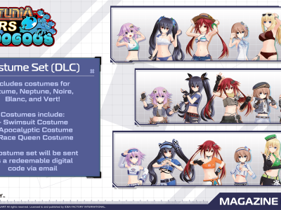 Neptunia Riders vs Dogoos Swimsuit DLC Coming to PS4 & PS5, Not Switch