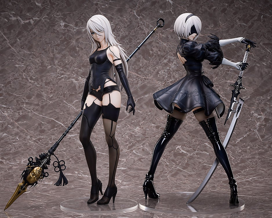 Nier Automata anime 2B figure with 1-4 scale - with upcoming A2 figure