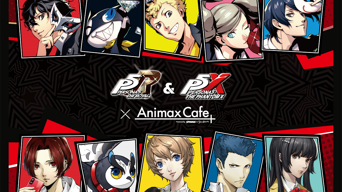 persona 5 collaboration cafe sweets paradise