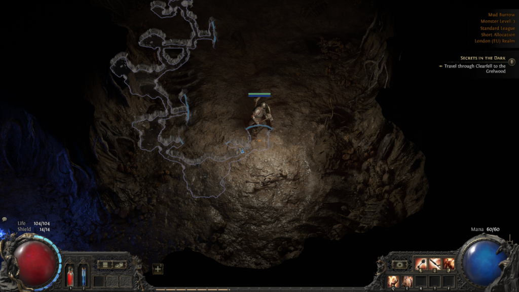 POE2 Path of Exile 2 mud burrow