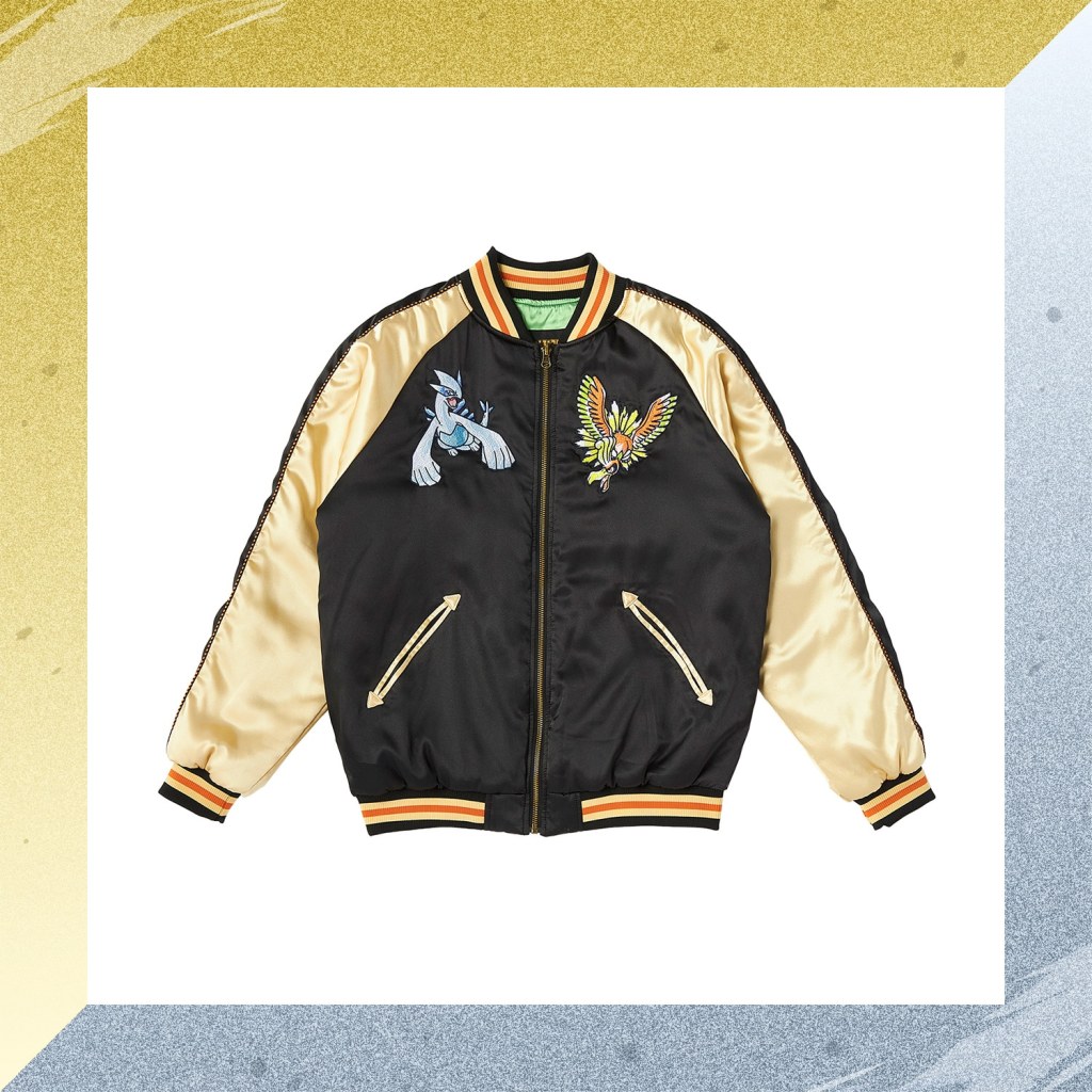 Pokemon Ho-Oh and Lugia Sukajan Jackets Celebrate Gold and Silver