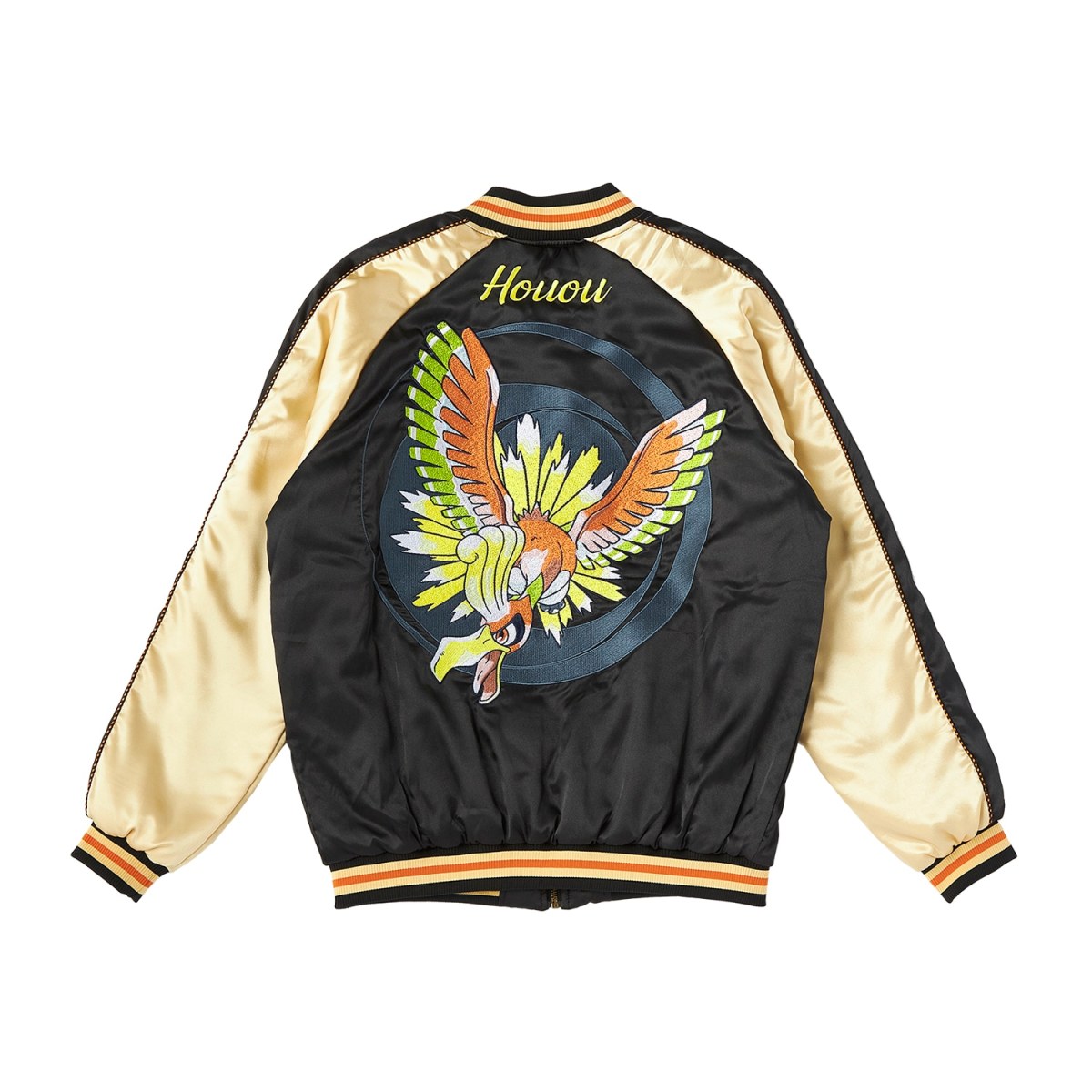 Pokemon Ho-Oh and Lugia Sukajan Jackets Celebrate Gold and Silver