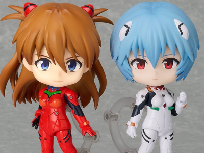 Rei and Asuka Plugsuit Nendoroids