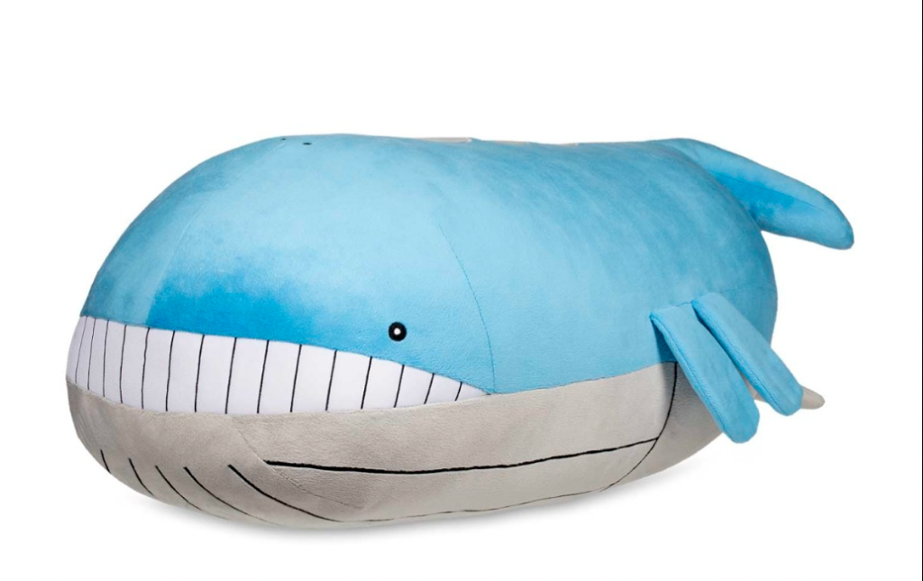 New Wailord Pokemon Plush Is Over 2 Feet Long